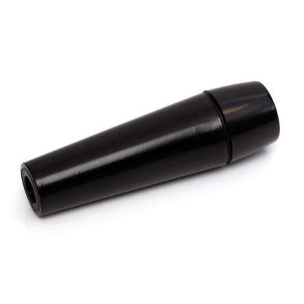 Madlo skříňky barva Černá, Termoplast, Lesklý, délka: 40 mm x 18 mm x 18mm RS PRO