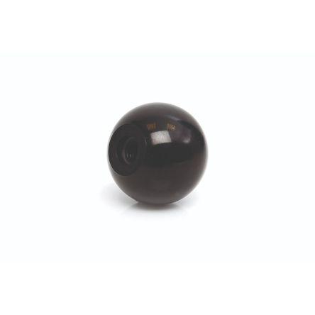 Upínací knoflík Duroplast barva Černá Kuličkové M12 RS PRO Se závitem