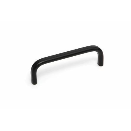 Madlo skříňky barva Černá, Hliník, Matný, délka: 100 mm x 40 mm x 12mm RS PRO