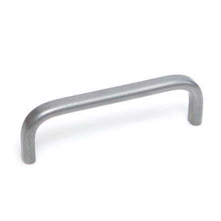 Madlo skříňky barva Stříbrošedá, Hliník, Leštěné, délka: 120 mm x 40 mm x 12mm RS PRO