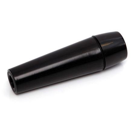 Madlo skříňky barva Černá, Termoplast, Lesklý, délka: 110 mm x 28 mm x 28mm RS PRO
