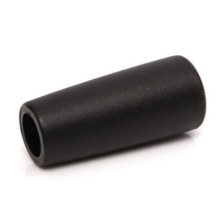 Madlo skříňky barva Černá, Termoplast, Matný, délka: 80 mm x 26 mm x 26mm RS PRO