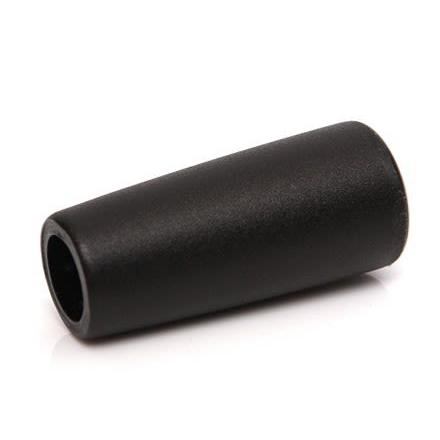 Madlo skříňky barva Černá, Termoplast, Matný, délka: 65 mm x 23 mm x 23mm RS PRO