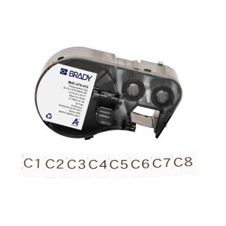 Brady Páska do tiskárny štítků Černá, Bílá Černá 12.07 mm BMP41, BMP51, BMP53, M410, M510, M511 6.1 m 1 V balení