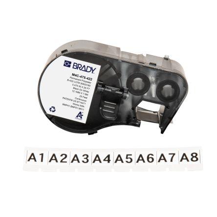 Označení barva tisku Černá Bílá, Černá pro různé modely tiskáren BMP41, BMP51, BMP53, M410, M510, M511 Brady 7.62 m