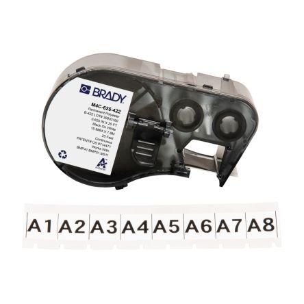 Označení barva tisku Černá Bílá, Černá pro různé modely tiskáren BMP41, BMP51, BMP53, M410, M510, M511 Brady 7.62 m