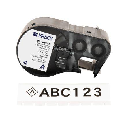 Označení barva tisku Černá Černá, Bílá pro různé modely tiskáren BMP41, BMP51, BMP53, M410, M510, M511 Brady 7.62 m 25.4