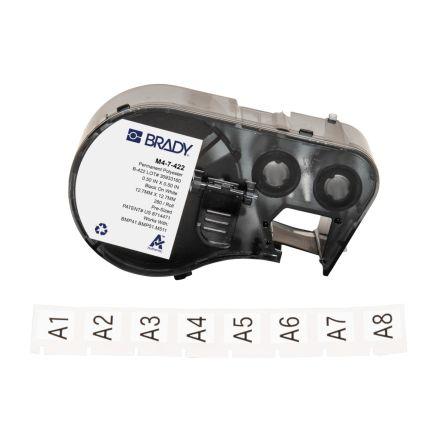 Označení barva tisku Černá Bílá, Černá pro různé modely tiskáren BMP41, BMP51, BMP53, M410, M510, M511 Brady 12.7 mm