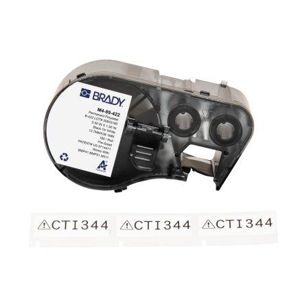Označení barva tisku Černá Bílá, Černá pro různé modely tiskáren BMP41, BMP51, BMP53, M410, M510, M511 Brady 38.1 mm