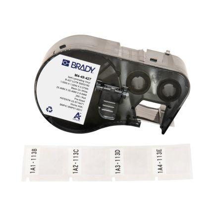 Označení barva tisku Černá Průhledné Vrstvené pro různé modely tiskáren BMP41, BMP51, BMP53, M410, M510, M511 Brady 25.4
