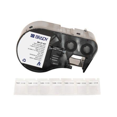 Označení barva tisku Černá Průhledné Vrstvené pro různé modely tiskáren BMP41, BMP51, BMP53, M410, M510, M511 Brady 12.7