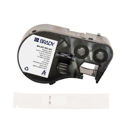 Označení barva tisku Černá Průhledné Vrstvené pro různé modely tiskáren BMP41, BMP51, M410, M510, M511 Brady 69.85 mm