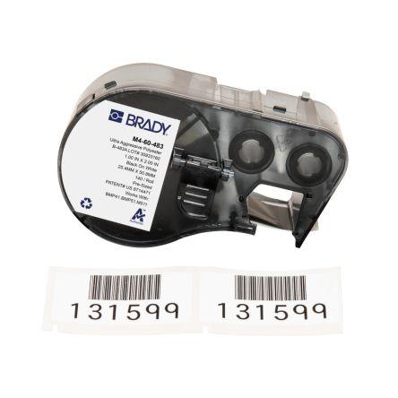Označení barva tisku Černá Bílá, Černá pro různé modely tiskáren BMP41, BMP51, BMP53, M410, M510, M511 Brady 50.8 mm