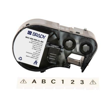 Označení barva tisku Černá Průhledné, Černá pro různé modely tiskáren BMP41, BMP51, BMP53, M410, M510, M511 Brady 6.1 m