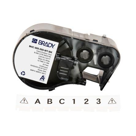 Označení barva tisku Černá Bílá, Černá pro různé modely tiskáren BMP41, BMP51, BMP53, M410, M510, M511 Brady 7.62 m 12.7