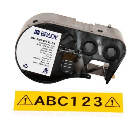 Označení barva tisku Černá Černá, Žlutá pro různé modely tiskáren BMP41, BMP51, BMP53, M410, M510, M511 Brady 7.62 m