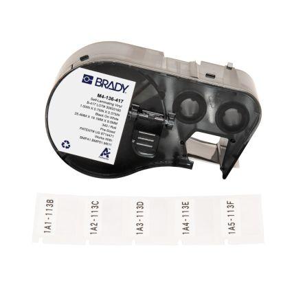 Označení barva tisku Černá Průhledné Vrstvené pro různé modely tiskáren BMP41, BMP51, BMP53, M410, M510, M511 Brady 25.4