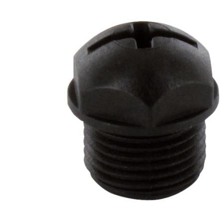 Murrelektronik Limited Černá Zaslepovací krytka M12 x 1 mm M12-Port VE 4