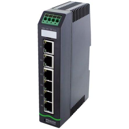 Síťové přepínače, model: Xelity 6TX 6portový 100Mbps Murrelektronik Limited Neřízený