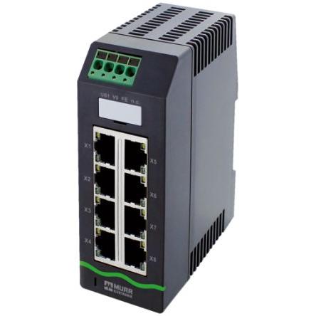 Síťové přepínače, model: Xelity 8TX 8portový 100Mbps Murrelektronik Limited Neřízený