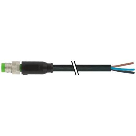 Kabel ovladače snímače, A: Vnější, A: Rovný 3, B: Volný konec kabelu, 30V, IP65, řada: 7000 Murrelektronik Limited 5 m