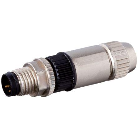 Kulatý průmyslový konektor, počet kontaktů: 3, Šroubová svorka, velikost: M8 Murrelektronik Limited, pohlaví kontaktu: