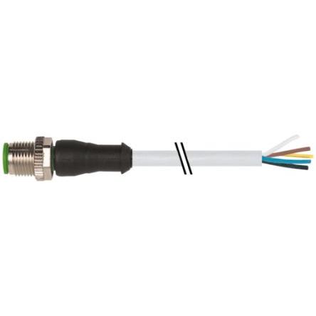 Kabel ovladače snímače, A: Vnější, A: Rovný 5, B: Volný konec kabelu, 125V, IP65, řada: 7000 Murrelektronik Limited 1 m