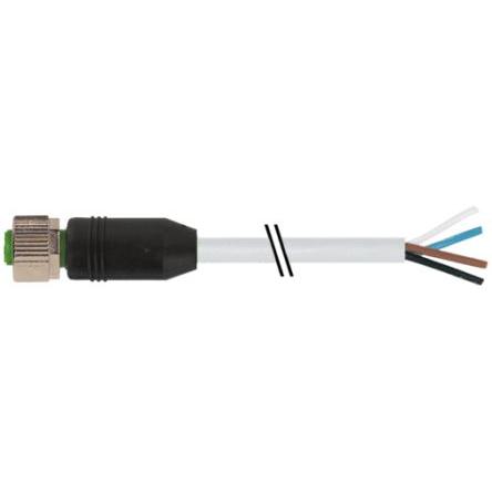 Kabel ovladače snímače, A: Vnitřní, A: Rovný 4, B: Volný konec kabelu, 250V, IP65, řada: 7000 Murrelektronik Limited 7.5