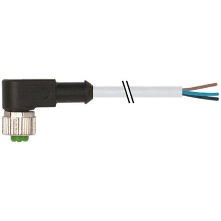 Kabel ovladače snímače, A: Vnitřní, A: Pravoúhlý 3, B: Volný konec kabelu, 250V, IP65, řada: 7000 Murrelektronik Limited