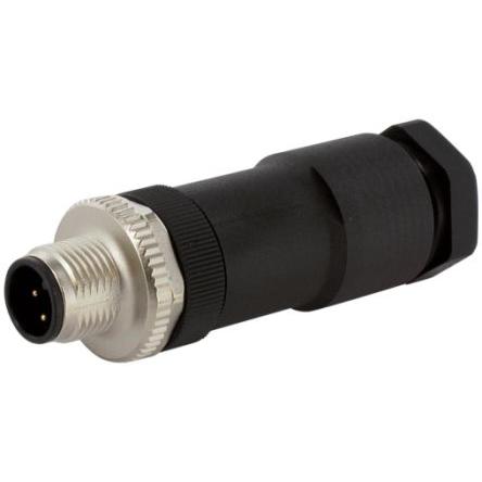 Kulatý průmyslový konektor, počet kontaktů: 4, Šroubová svorka, velikost: M12 Murrelektronik Limited, pohlaví kontaktu: