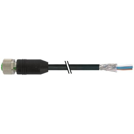 Kabel ovladače snímače, A: Vnitřní, A: Rovný 5, B: Volný konec kabelu, 60V, IP65, řada: 7000 Murrelektronik Limited 2 m