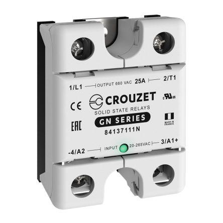 Crouzet Polovodičové relé 25 A Panel 660 V ac GN 265V ac