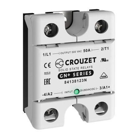 Crouzet Polovodičové relé 50 A Panel 500 V ac GN 260V ac