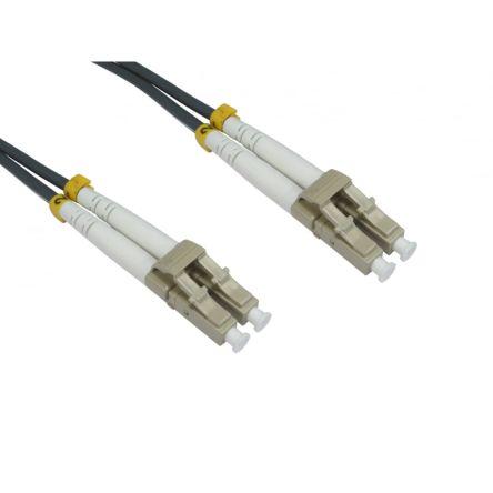 RS PRO Optický kabel 3 mm 2žilový 500 mm Nízko dýmivý bezhalogenový plášť, Šedá