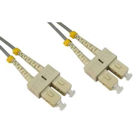 RS PRO Optický kabel 3 mm 2žilový 15 m Nízko dýmivý bezhalogenový plášť, Šedá