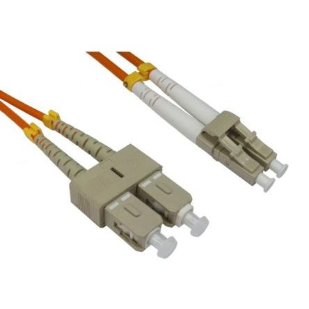 RS PRO Optický kabel 3 mm 2žilový 3 m Nízko dýmivý bezhalogenový plášť, Oranžová