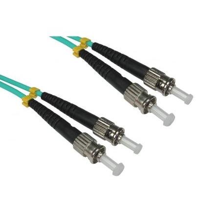 RS PRO Optický kabel 3 mm 2žilový 15 m Nízko dýmivý bezhalogenový plášť, Světle modrá
