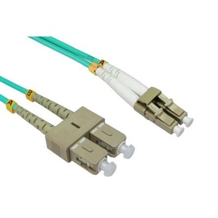 RS PRO Optický kabel 3 mm 2žilový 3 m Nízko dýmivý bezhalogenový plášť, Světle modrá