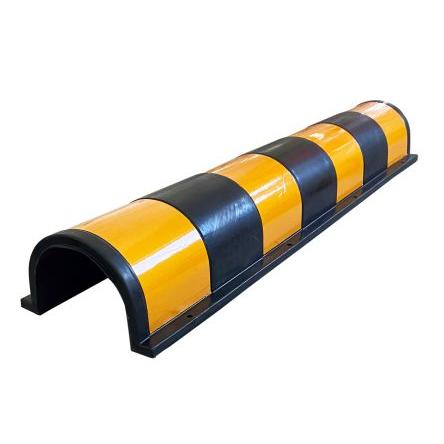 RS PRO Vysoká viditelnost, Pryž, Žlutá, Černá Zpomalovací práh, 8 800 mm, šířka: 150mm 100 mm