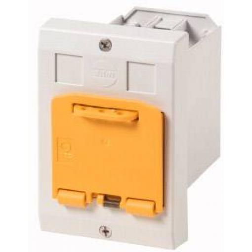Eaton E-PKZ01-SVB 281635 prázdný kufřík vestavné provedení, odblokovatelný (d x š x v) 80 x 85 x 129 mm šedá, žlutá 1 ks