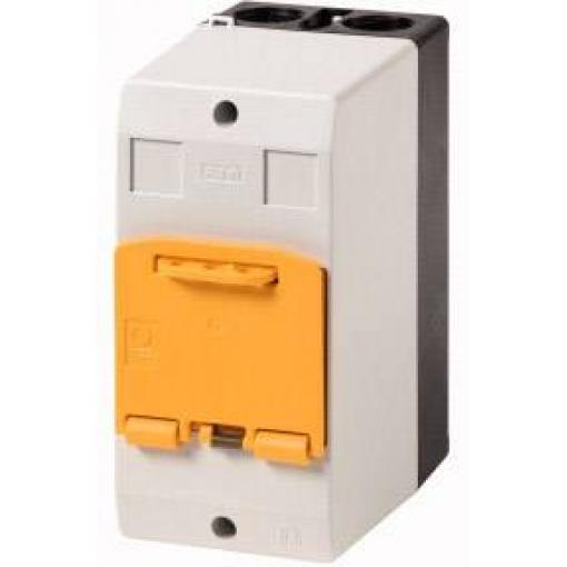 Eaton CI-PKZ01-SVB 281405 prázdný kufřík nástavba, odblokovatelný (d x š x v) 80 x 97 x 160 mm šedá, žlutá 1 ks