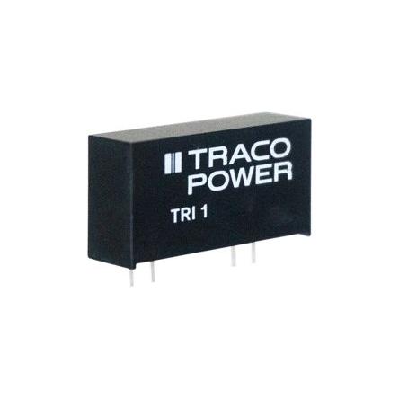 TRACOPOWER Měnič DC/DC TRI 1-0511 2kanálový Jednoduchý výstup 200 mA 5V dc 100 kHz, počet kolíků: 6 kolíkový, SIP-8