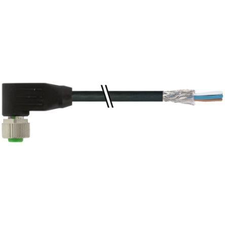 Kabel ovladače snímače, A: Vnitřní, A: Pravoúhlý 5, B: Volný konec kabelu, 60V, IP65, řada: 7000 Murrelektronik Limited