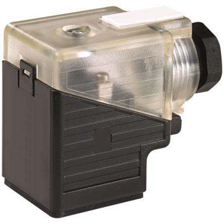 Murrelektronik Limited Zástrčka kabelu elektromagnetického ventilu, řada: SVS, formát pólů: 2+PE, IP65, 230V