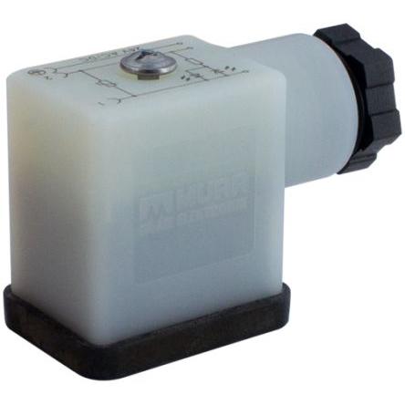 Murrelektronik Limited Zástrčka kabelu elektromagnetického ventilu, řada: SVS Eco, formát pólů: 2+PE, IP65, 24V