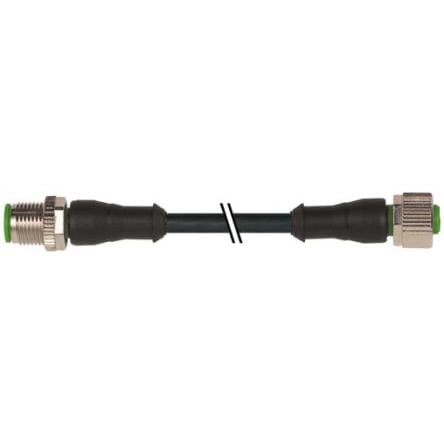 Kabel ovladače snímače, A: Vnější, A: Rovný 4, B: Přímý, B: Vnitřní, 250V 4, IP65, řada: 7000 Murrelektronik Limited 1 m