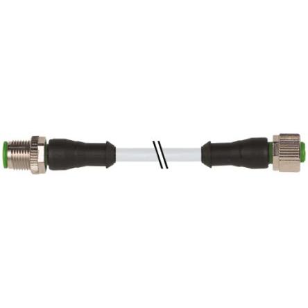 Kabel ovladače snímače, A: Vnější, A: Rovný 5, B: Přímý, B: Vnitřní, 125V 5, IP65, řada: 7000 Murrelektronik Limited 4 m