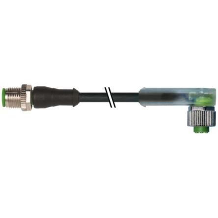 Kabel ovladače snímače, A: Vnější, A: Rovný 3, B: M12, B: Vnitřní, 50V 3, IP65, řada: 7000 Murrelektronik Limited 600 mm