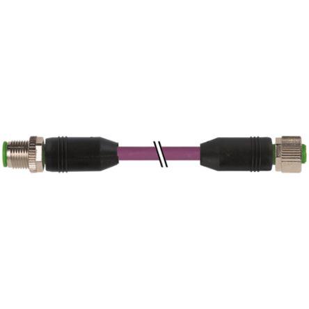 Kabel ovladače snímače, A: Vnější, A: Rovný 5, B: Přímý, B: Vnitřní, 60V 5, IP65, řada: 7000 Murrelektronik Limited 1 m