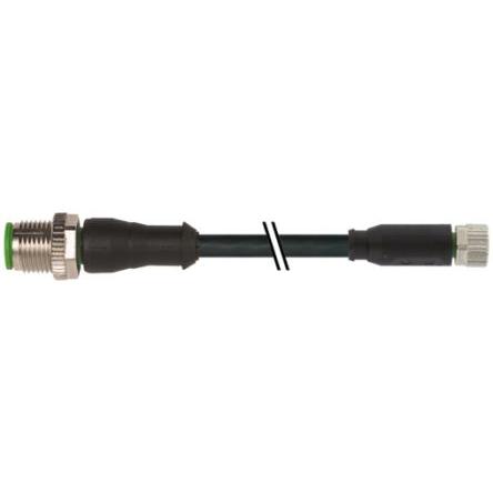 Kabel ovladače snímače, A: Vnější, A: Rovný 4, B: Přímý, B: Vnitřní, 50V 4, IP65, řada: 7000 Murrelektronik Limited 5 m